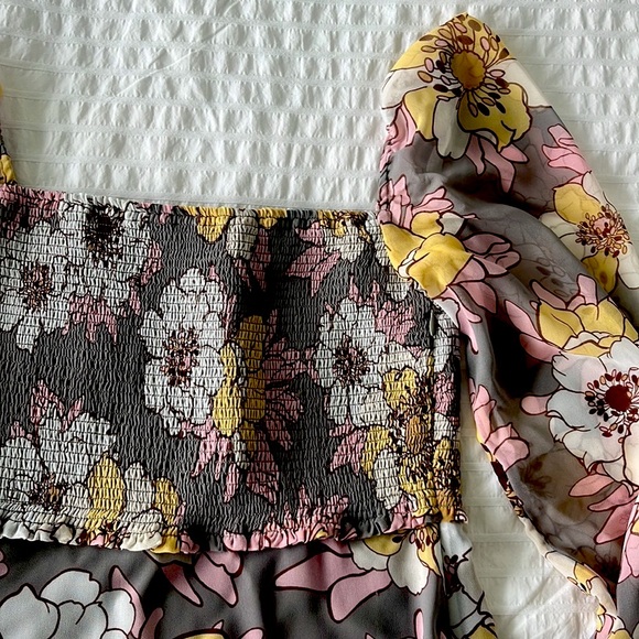 Aritzia Wilfred Floral Villa Dress - Picture 7 of 8